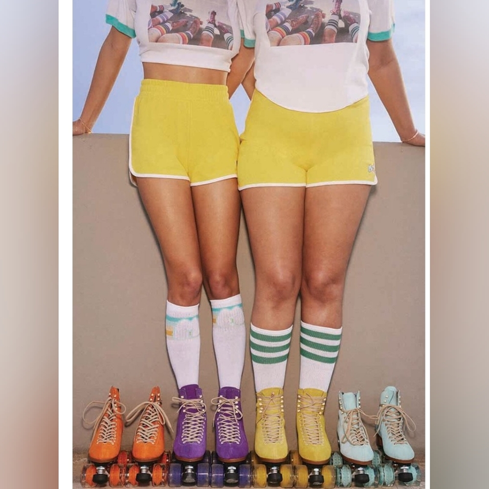 Forever 21 Plus Size Moxi Skates Ringer Shorts